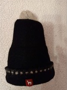 Czapka dziecięca milutka mega cieplutka 100% wełna Alpaka stan b.dob