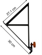 ZESTAW 2x Uchwyt do Ukosowania Płytek 45° 60x120 ABS