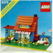 KLOCKI LEGO ZESTAW NR 6372 TOWN DOMEK LEGOLAND UNIKAT MAKIETA !!