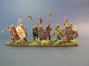 9 Gaul Warriors Hail Caesar Victrix 28mm