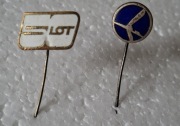 przypinki kolekcjonerskie  LOT-u