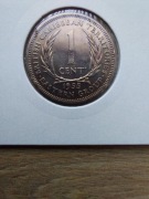 Wschodnie Karaiby 1 cent 1955 stan -I