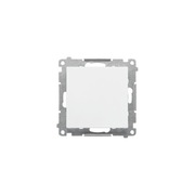 Simon 55 Włącznik Pojedynczy Biały Mat