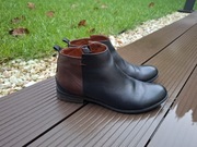 Damskie Sztyblety Botki skórzane Nessi