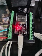 ESP 32 + podstawka, zaprogramowane WLED do taśm LED2812.