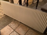 Grzejnik jednopłytowy 180 cm i 100 cm.