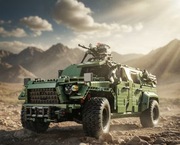 klocki Jeep offroad wojskowy