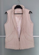 Damska Kamizelka Bezrękawnik Ecru Per Una Shower Resistant rozm. M