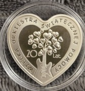 10 zł 2012 r. Moneta  WOŚP  + Folder