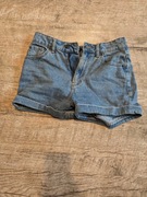 Damskie krótkie spodenki jeansowe rozmiar S