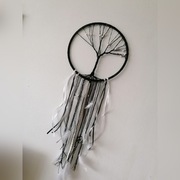 Łapacz snów w kształcie drzewa, śr. 35 cm. 