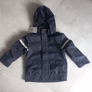 wodoodporna kurtka parka rosnąca z dzieckiem HM r.110/116