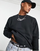 Nike 3D Swoosh graphic fleece sweatshirt bluza czarny Tu: M