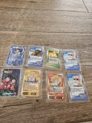 8 nowych kart Dragon Ball Z Chio chips 
