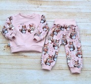 Dres handmade wiewiórki rozmiar 68