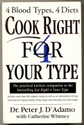 Cook Right for your Type - J. D'Adamo 1999 r. 