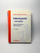 Książka Zobowiązania - część ogólna Z. Radwański A. Olejniczak