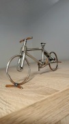 Rower model figurka handmade metal