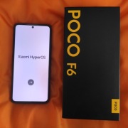 smartfon POCO F6 Titanium 12GB RAM 512GB ROM stan idealny