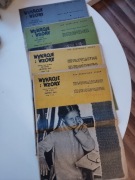 Wykroje i wzory nr 8, 11 1962 rok, 12 1964, 10 1965 rok