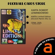 Robert Lewandowski karta LIMITED EDITION XXL