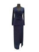 Sukienka świąteczna długa 