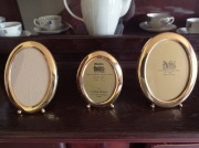 Komplet trzech ramek art deco