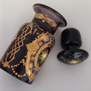 **zabytkowa szklana BUTLA karafka Huta Jakuba Tasice 1900+