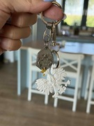 Breloczek Orzeł Biały z koroną – elegancki symbol Polski patriotyczny