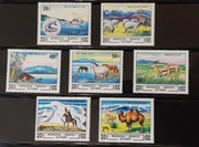 !!! MONGOLIA / FAUNA AZJI / 7szt... KOMPLETNA SERIA...CZYSTE**!!!