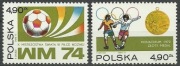 Mistrzostwa Świata w Piłce Noznej Monachium 1974 Fi 2168-69 czyste 
