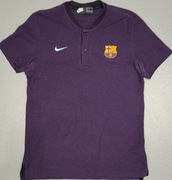 S) BARCELONA F.C NIKE oryginalna koszulka klubowa polo Roz.M 