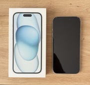 iPhone 15 128GB Niebieski | Stan Idealny | Bateria 89% + Akcesoria 