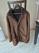 Kożuch męski z naturalnej owczej wełny. Producent firma Anet.