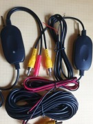 Bezprzewodowy nadajnik + odbiornik video.