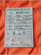 Dokumenty Komar z 1979r Dowód rejestracyjny 