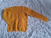 Musztardowy sweter mng mango 152
