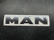 Emblemat znaczek Logo napis man