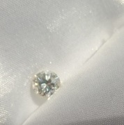 Moissanit 1 ct (+)  6.8 mm  g-h do pierścionka 