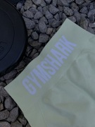 Gymshark Limonkowe spodenki na siłownię lub rower
