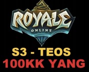 Royale online TEOS - S3 - 100KK yang