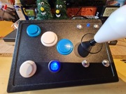 Prawo ręczny Nowy Joystick arkadowy do komputera Commodore C64