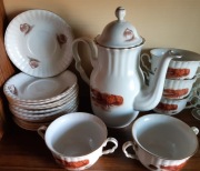 Zestaw porcelany Homar  28el.