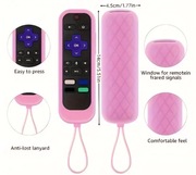 Nowe, silikonowe etui na pilota, różowe 