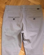 Jeansy cienkie Zara bawełna M 38 szare męskie 24 hm 