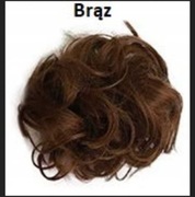 Treska włosy długie syntetyczne ciemny brąz Mawe damska