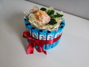 Tort z batonów na różne okazje