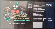 Kwaśne Przygody Fruit Sour Ale browar Pracownia Piwa Modlniczka