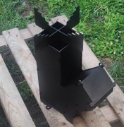 Piecyk rakietowy składany prosty kemping survival 