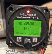 Lotniczy przyrząd elektroniczny paliwomierz przepływomierz MGL FF-1